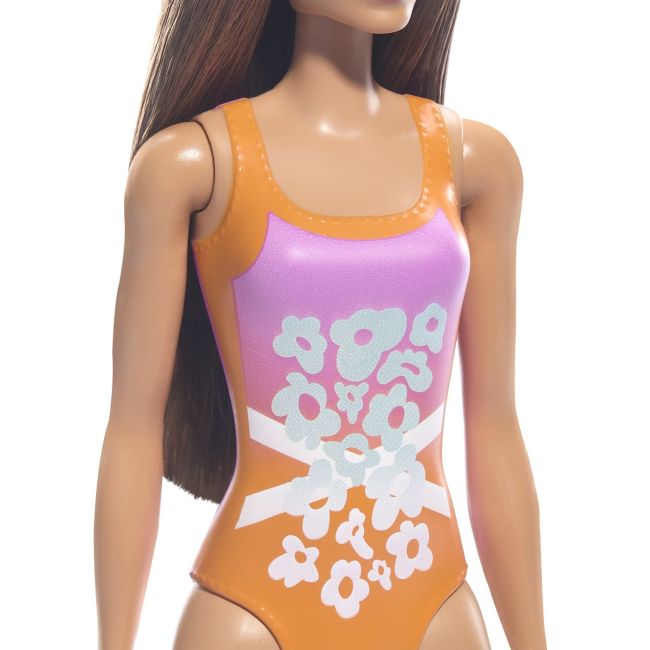 PAPUSA BARBIE BRUNETA CU COSTUM DE BAIE INFLORAT VIVMTDWJ99_HXX50