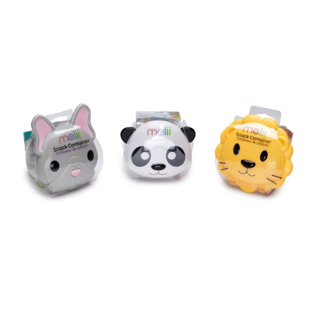 SET 3 RECIPIENTE HRANA BEBE, MELII, BULLDOG, RECHIN, PISICA CUTIE VIVML14855