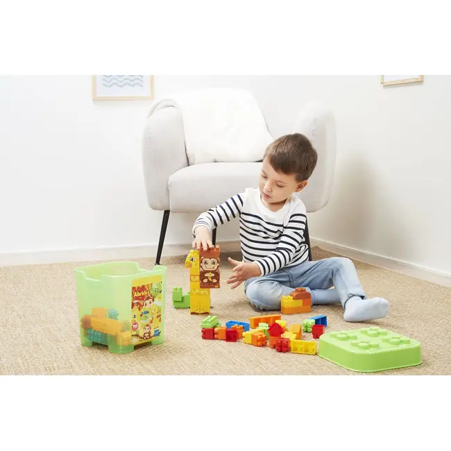 ECOIFFIER ABRICK SET CONSTRUCTIE ANIMALE 70 PIESE VIV7600001445