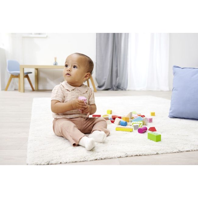 EICHORN COLOR SET BLOCURI DE CONSTRUCTIE DIN LEMN VIV100002226