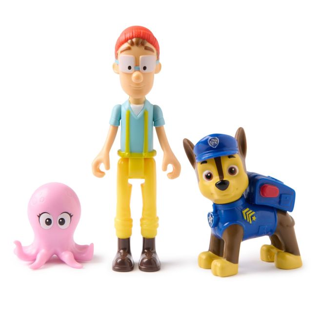 PATRULA CATELUSILOR SET 3 FIGURINE CHASE SI CAPITANUL TURBOT VIV6072983_20151990