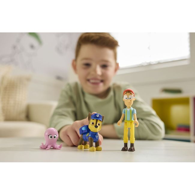 PATRULA CATELUSILOR SET 3 FIGURINE CHASE SI CAPITANUL TURBOT VIV6072983_20151990