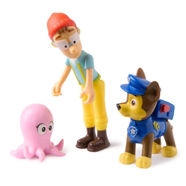 PATRULA CATELUSILOR SET 3 FIGURINE CHASE SI CAPITANUL TURBOT VIV6072983_20151990