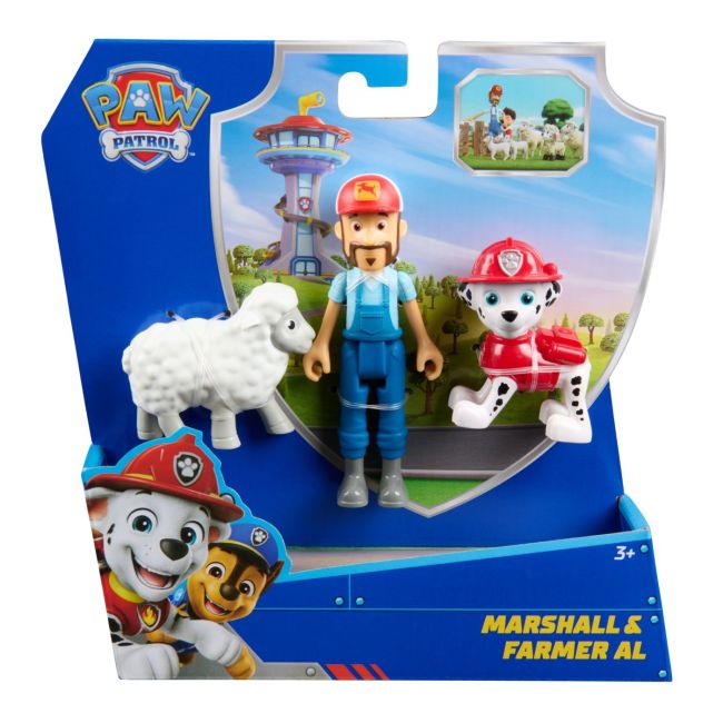 PATRULA CATELUSILOR SET 3 FIGURINE MARSHALL SI FERMIERUL AL VIV6072983_20151991