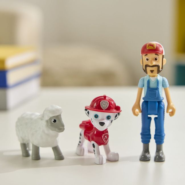 PATRULA CATELUSILOR SET 3 FIGURINE MARSHALL SI FERMIERUL AL VIV6072983_20151991