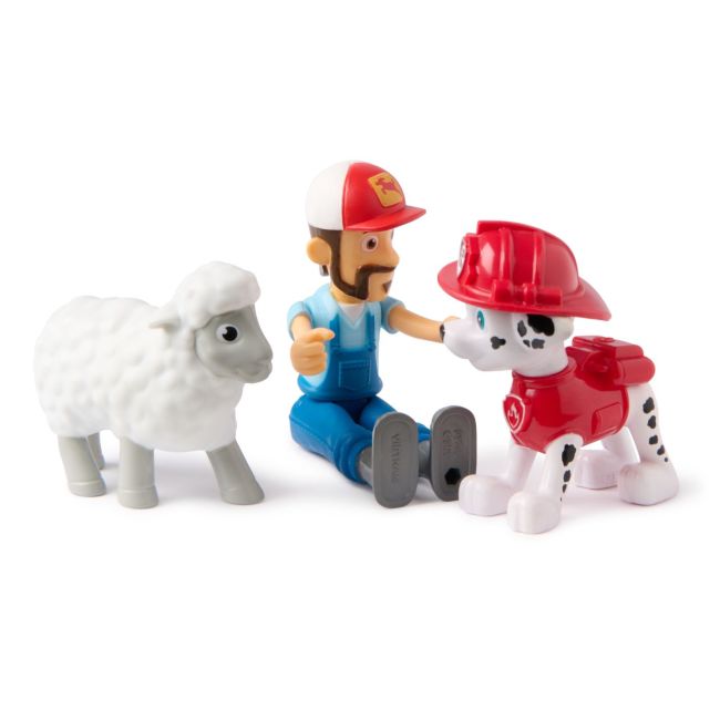 PATRULA CATELUSILOR SET 3 FIGURINE MARSHALL SI FERMIERUL AL VIV6072983_20151991