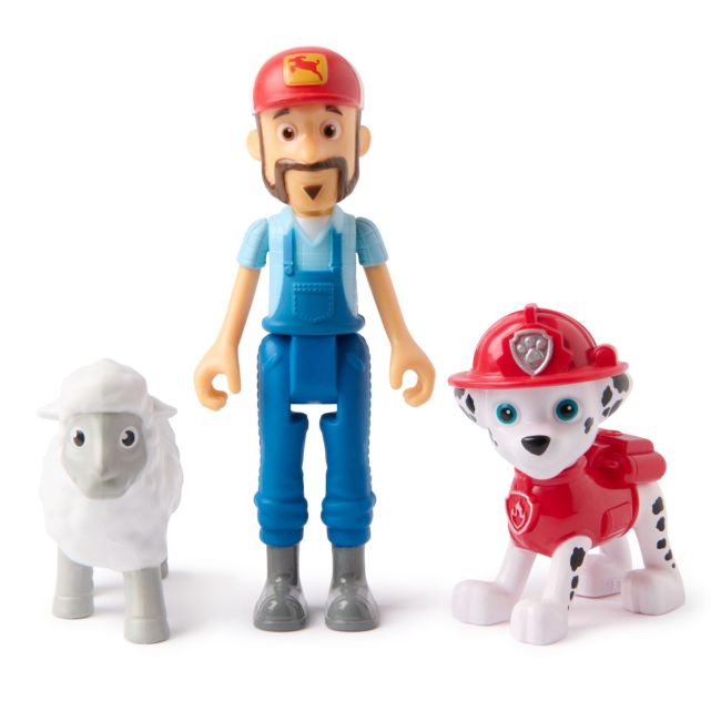 PATRULA CATELUSILOR SET 3 FIGURINE MARSHALL SI FERMIERUL AL VIV6072983_20151991