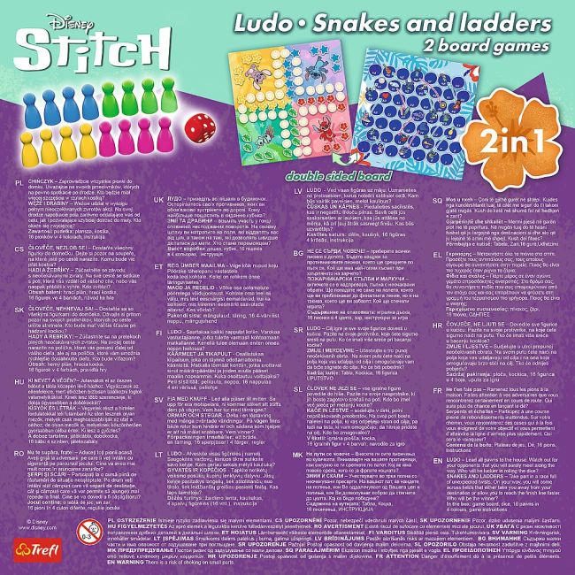 JOC DISNEY STITCH 2IN1 LUDO SI SERPISORI SCARI VIV02656