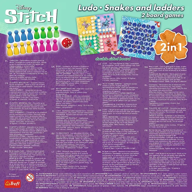 JOC DISNEY STITCH 2IN1 LUDO SI SERPISORI SCARI VIV02656