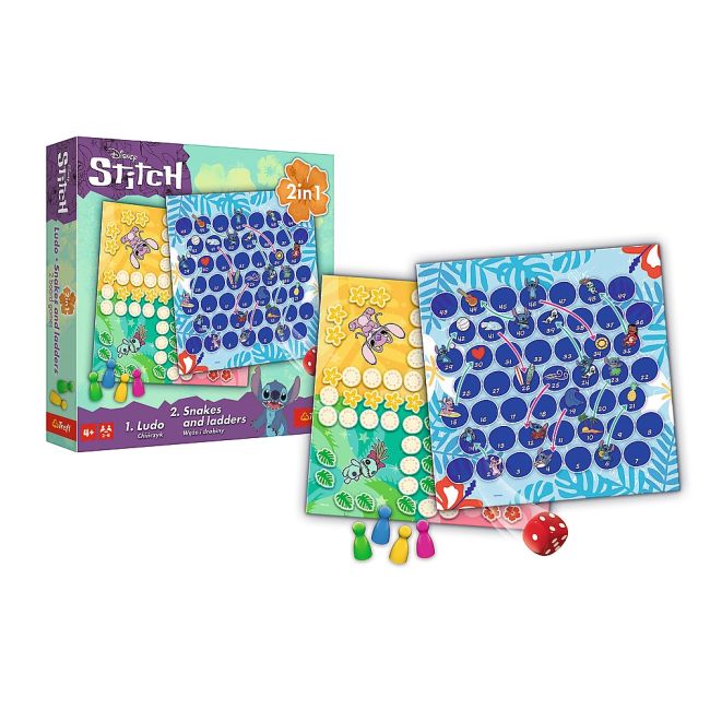 JOC DISNEY STITCH 2IN1 LUDO SI SERPISORI SCARI VIV02656