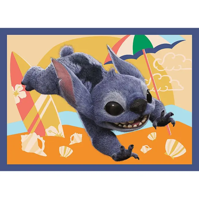 PUZZLE 4IN1 DISNEY LILO SI STITCH VACANTA IN HAWAII VIV34666