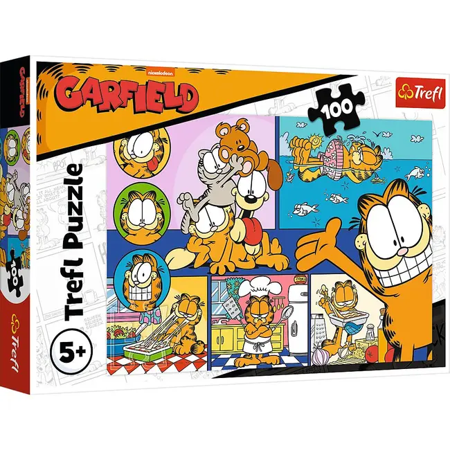 PUZZLE TREFL 100 LENESUL GARFIELD VIV16521
