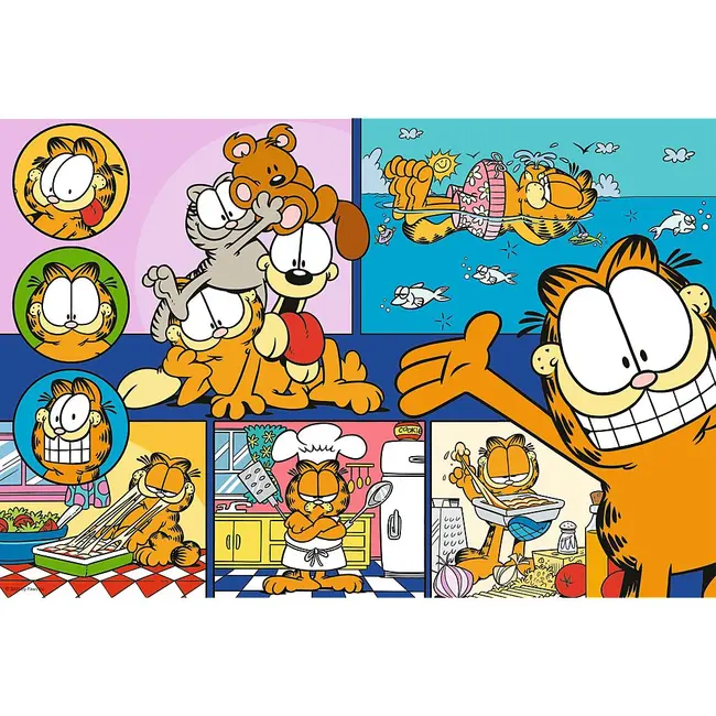 PUZZLE TREFL 100 LENESUL GARFIELD VIV16521