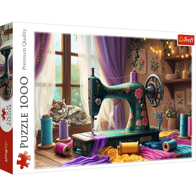 PUZZLE TREFL 1000 ATELIERUL DE CUSUT VIV10952