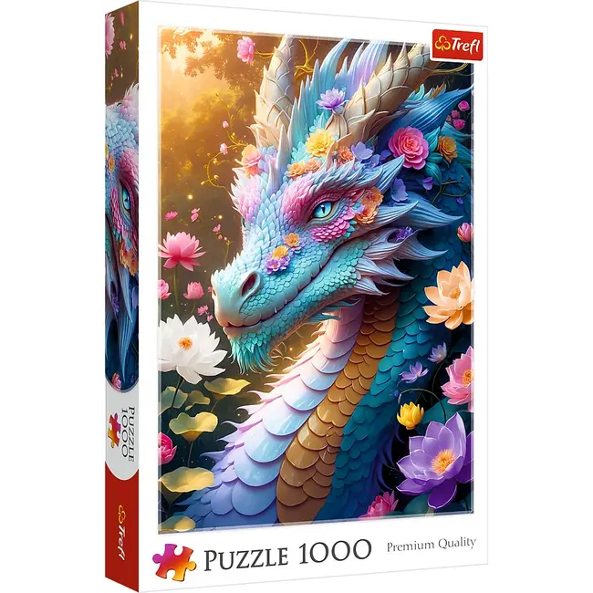 PUZZLE TREFL 1000 DRAGONUL COLORAT VIV10953
