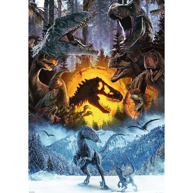 PUZZLE TREFL 1000 JURASSIC WORLD IN LUMEA JURASSIC PARK VIV10939