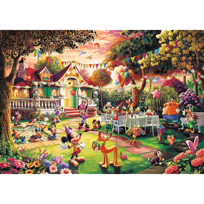 PUZZLE TREFL 1000 PREMIUM PLUS DISNEY MICKEY MOUSE PETRECERE ZI DE NASTERE VIV10915