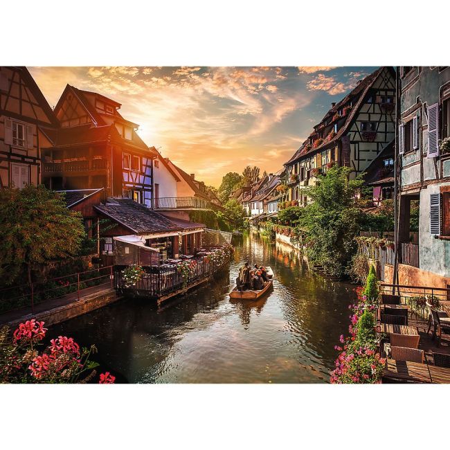 PUZZLE TREFL 1000 PREMIUM PLUS PHOTO ODYSSEY MICA VENETIE DIN COLMAR FRANTA VIV10816