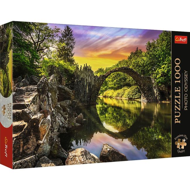 PUZZLE TREFL 1000 PREMIUM PLUS PHOTO ODYSSEY PODUL RAKOTZ DIN KROMLAU GERMANIA VIV10811