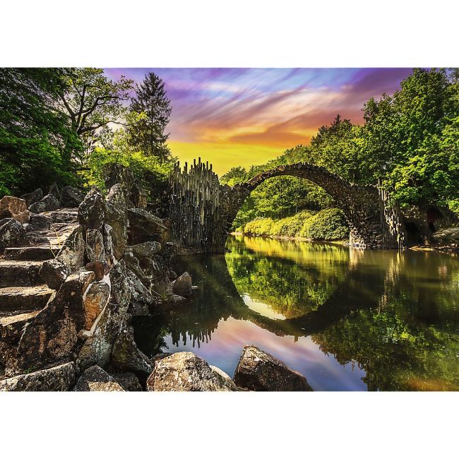 PUZZLE TREFL 1000 PREMIUM PLUS PHOTO ODYSSEY PODUL RAKOTZ DIN KROMLAU GERMANIA VIV10811