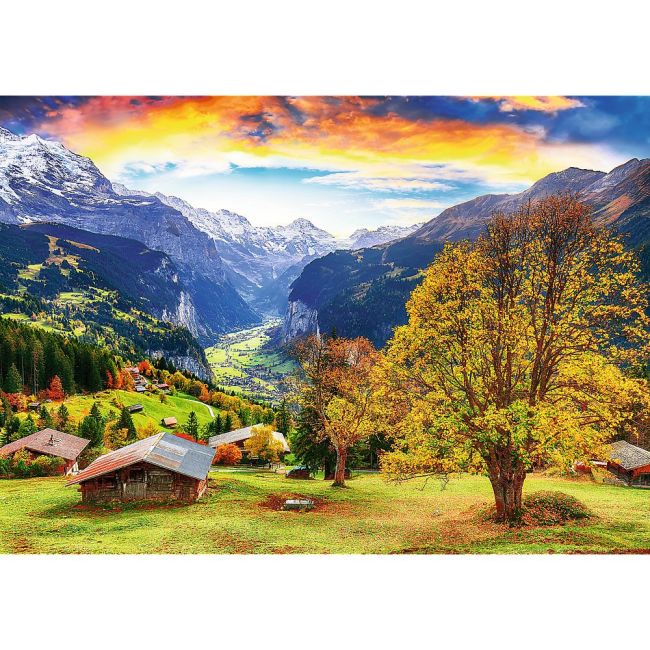 PUZZLE TREFL 1000 SAT ALPIN PITORESC VIV10775