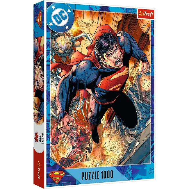 PUZZLE TREFL 1000 SUPERMAN IN ACTIUNE VIV10936