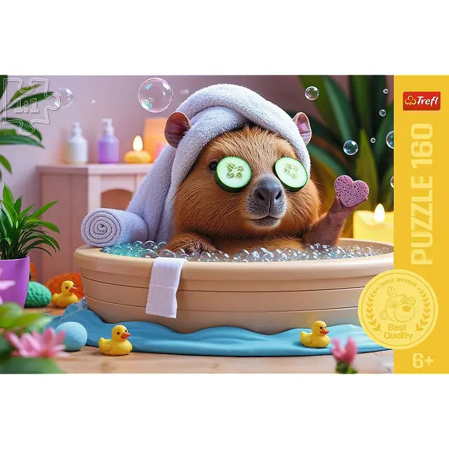 PUZZLE TREFL 160 CAPIBARA LA SPA VIV15433