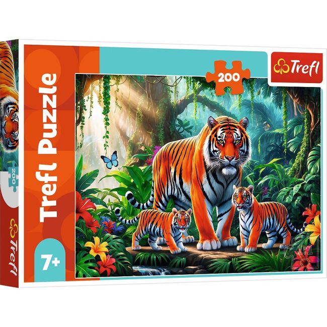 PUZZLE TREFL 200 OBICEIURILE TIGRULUI VIV13330