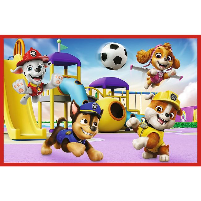 PUZZLE TREFL 2X24 PATRULA CATELUSILOR ZIUA AMUZANTA A CATELUSILOR VIV34434