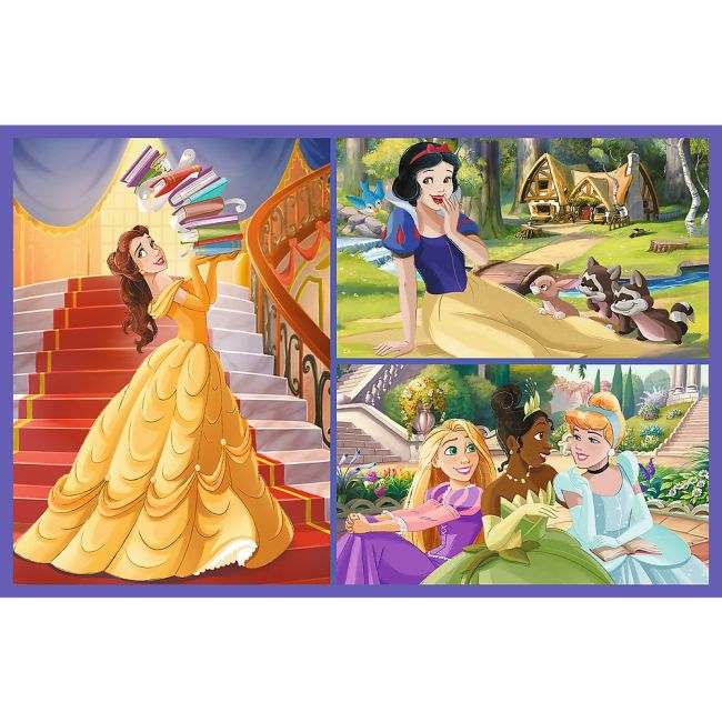 PUZZLE TREFL 2X70 DISNEY PRINCESS VIATA PRINTESELOR DISNEY VIV34440
