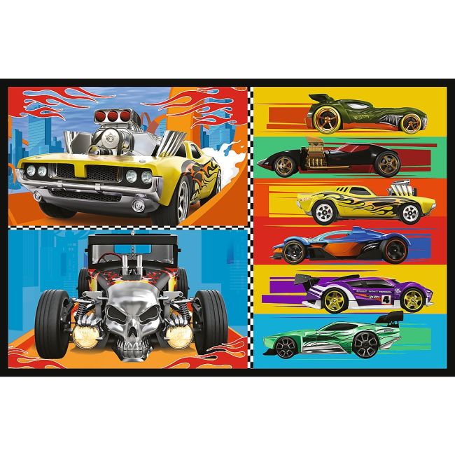 PUZZLE TREFL 2X70 HOT WHEELS MASINI VIV34442