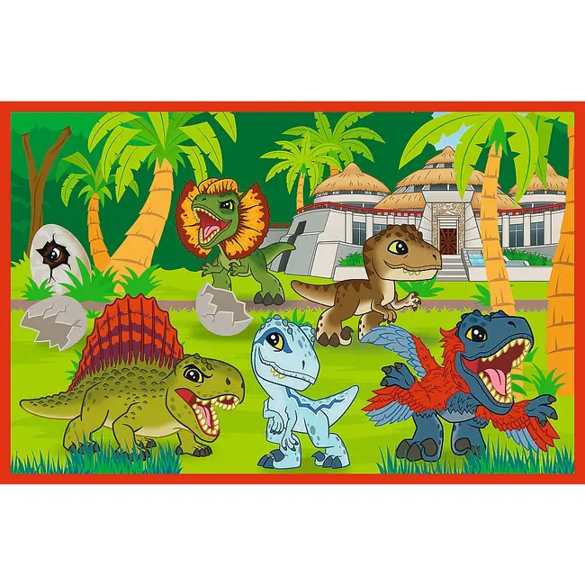 PUZZLE TREFL 2X70 JURASSIC WORLD UNIVERSUL JURASSIC PARK VIV34437