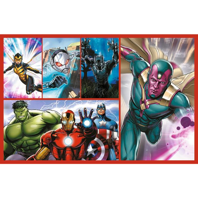 PUZZLE TREFL 2X70 MARVEL AVENGERS MISIUNEA SUPER EROILOR MARVEL AVENGERS VIV34439