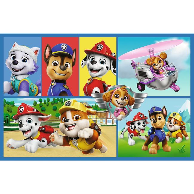 PUZZLE TREFL 2X70 PATRULA CATELUSILOR ECHIPA CATELUSILOR VIV34441
