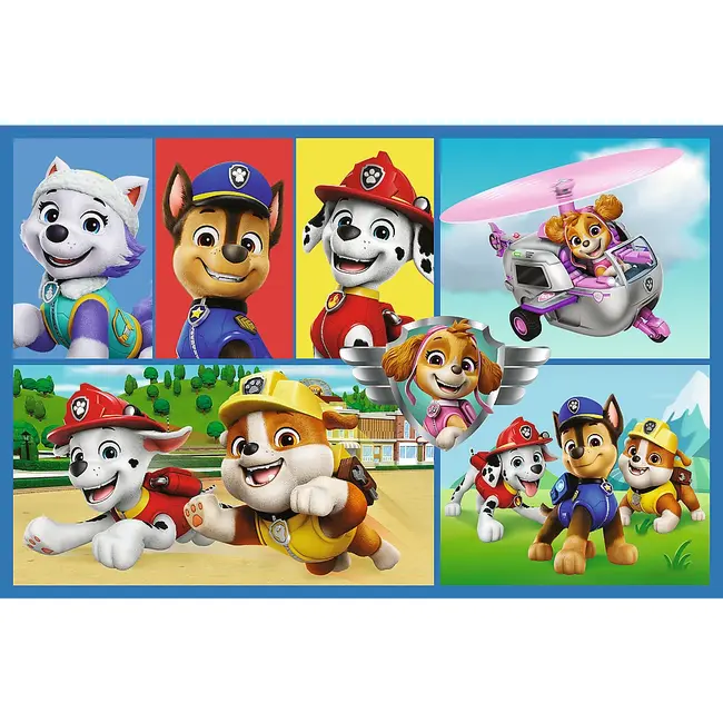 PUZZLE TREFL 2X70 PATRULA CATELUSILOR ECHIPA CATELUSILOR VIV34441