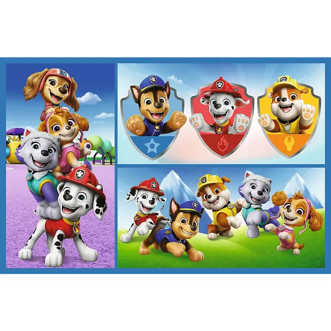 PUZZLE TREFL 2X70 PATRULA CATELUSILOR ECHIPA CATELUSILOR VIV34441