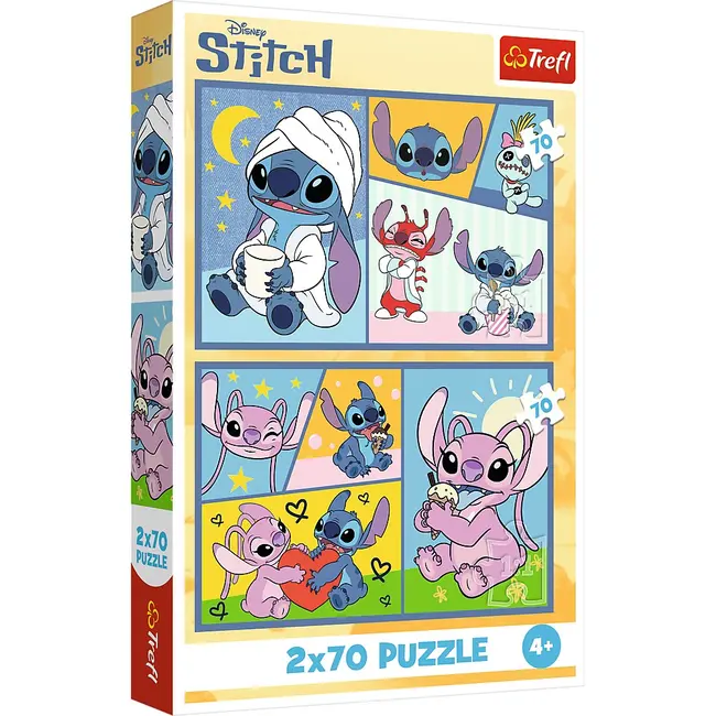 PUZZLE TREFL 2X70 STITCH NU EXISTA PLICTISEALA CU STITCH VIV34444