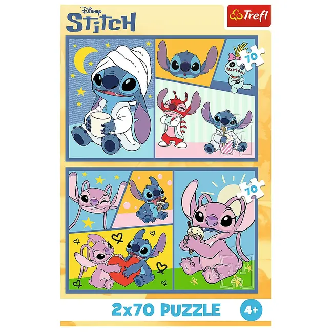 PUZZLE TREFL 2X70 STITCH NU EXISTA PLICTISEALA CU STITCH VIV34444