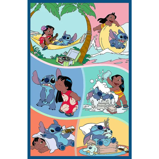 PUZZLE TREFL 3X800 STITCH LUMEA LUI STITCH VIV34885