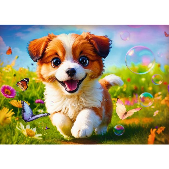 PUZZLE TREFL 500 CATELUL FERICIT VIV37524