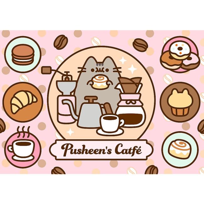 PUZZLE TREFL 500 PUSHEEN LA CAFENEA VIV37528