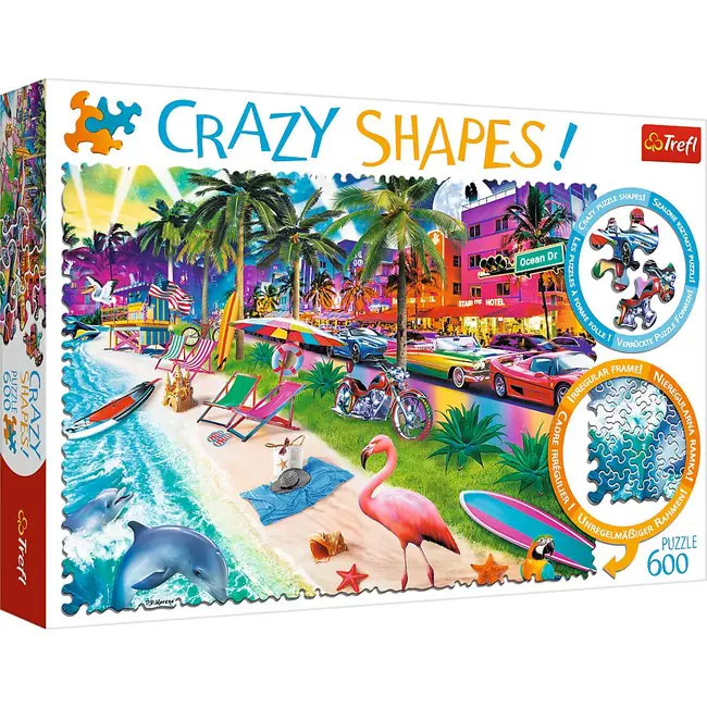 PUZZLE TREFL 600 FORME CIUDATE MIAMI BEACH VIV11132
