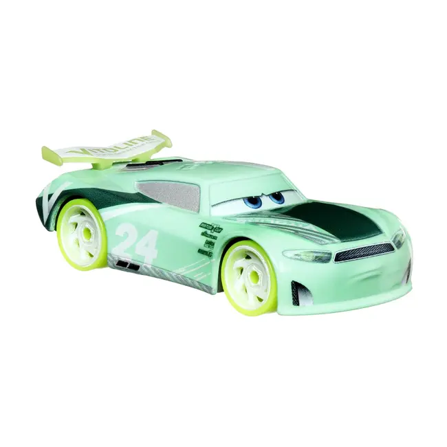 CARS GLOW RACERS MASINUTA METALICA CHASE RACELOTT 1:55 VIVMTHPG76_HYM84