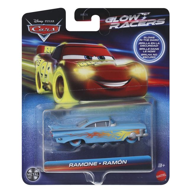 CARS GLOW RACERS MASINUTA METALICA RAMON 1:55 VIVMTHPG76_HPG79