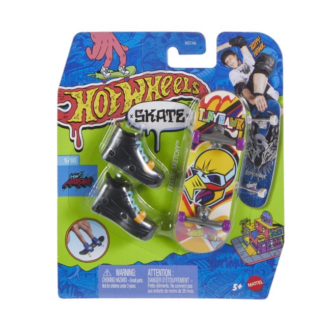HOT WHEELS SET PLACA SI PANTOFI DE SKATE VIVMTHGT46