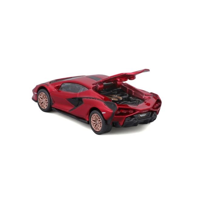 MAISTO MASINUTA METALICA SPEED ICONS LAMBORGHINI SIAN FKP 37 ROSU SCARA 1 LA 64 VIVMST15706_ROSU