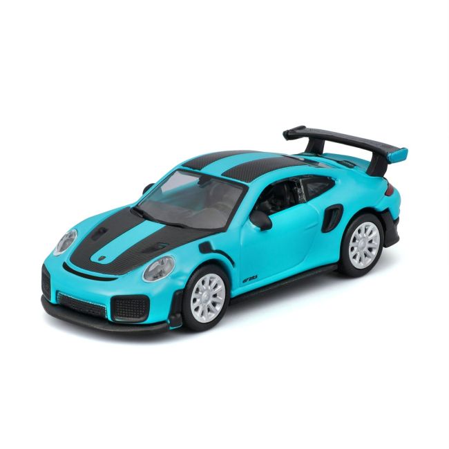 MAISTO MASINUTA METALICA SPEED ICONS PORSCHE 911 GT2 RS MIAMI BLUE SCARA 1 LA 64 VIVMST15707_MiamiBlue