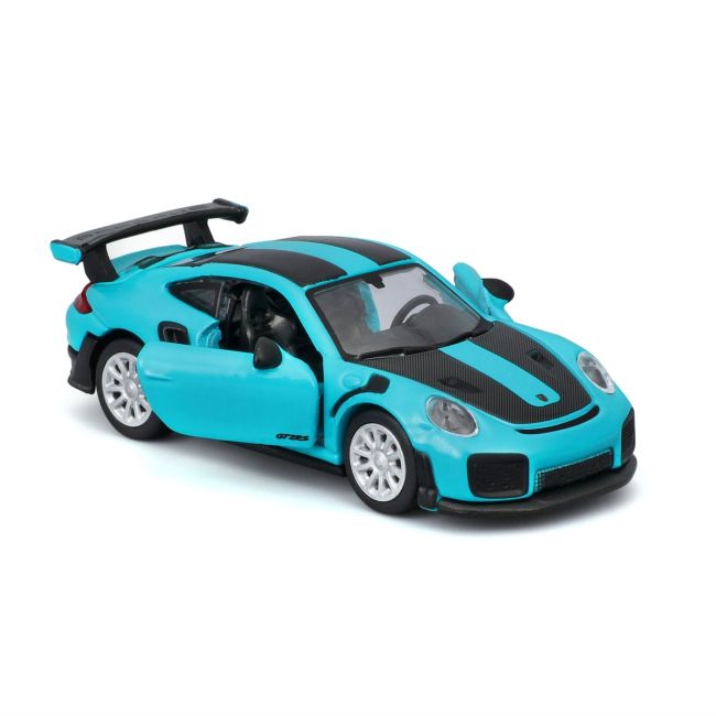 MAISTO MASINUTA METALICA SPEED ICONS PORSCHE 911 GT2 RS MIAMI BLUE SCARA 1 LA 64 VIVMST15707_MiamiBlue