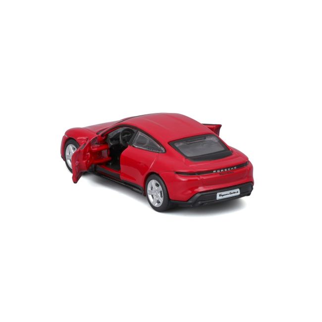 MAISTO MASINUTA METALICA SPEED ICONS PORSCHE TAYCAN TURBO S ROSU SCARA 1 LA 64 VIVMST15708_ROSU