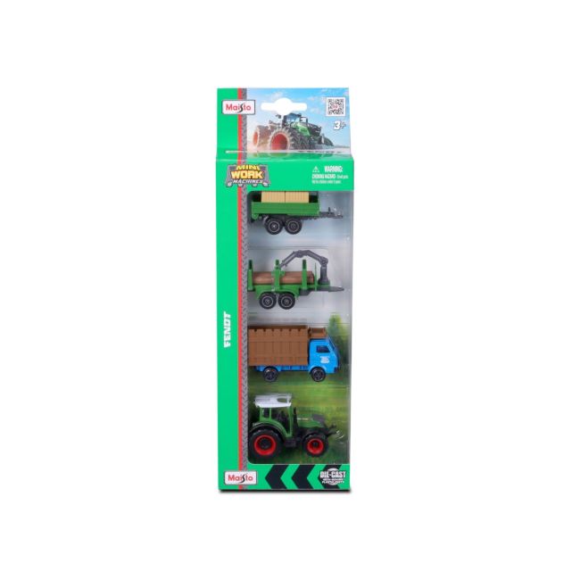 MAISTO SET 4 UTILIAJE AGRICOLE FENDT VIVMST12563_FENDT